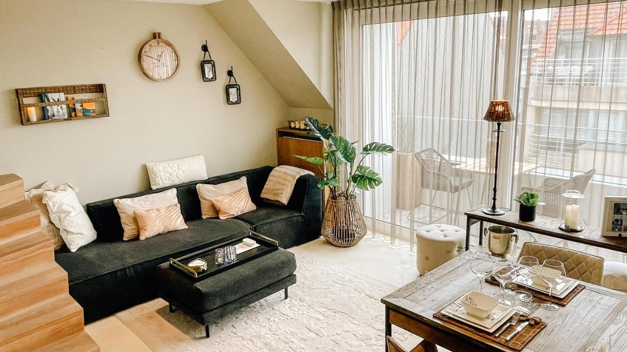 La Meremoi - Duplex Knokke With Balcony And Free Parking Exteriör bild